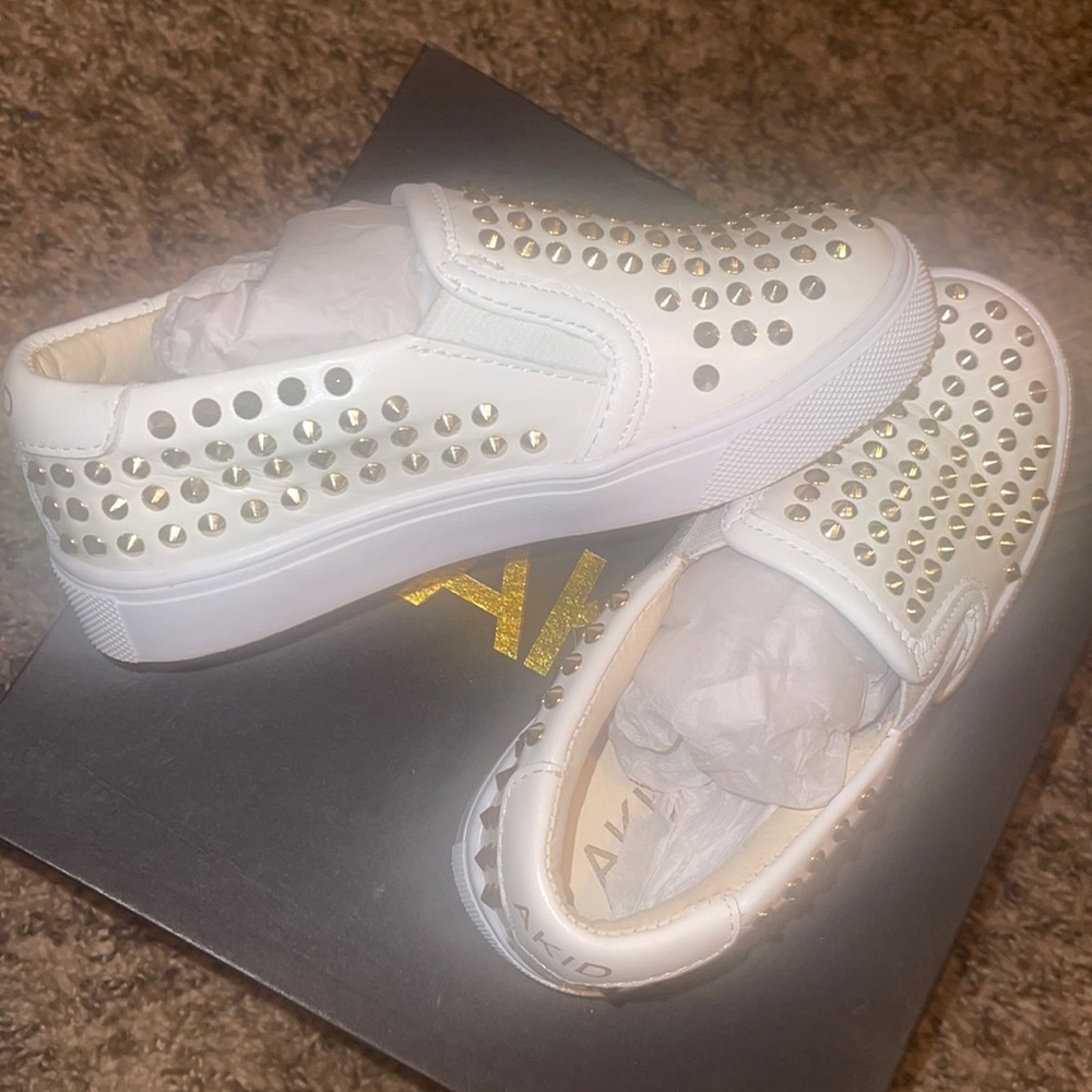 AKID loafers with spikes. Worn once